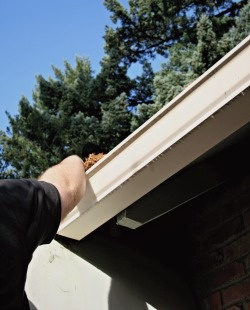 Clean Gutters Increase Protection