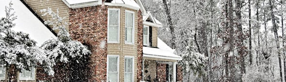 Winter Sleet Damage Roofing Contractor