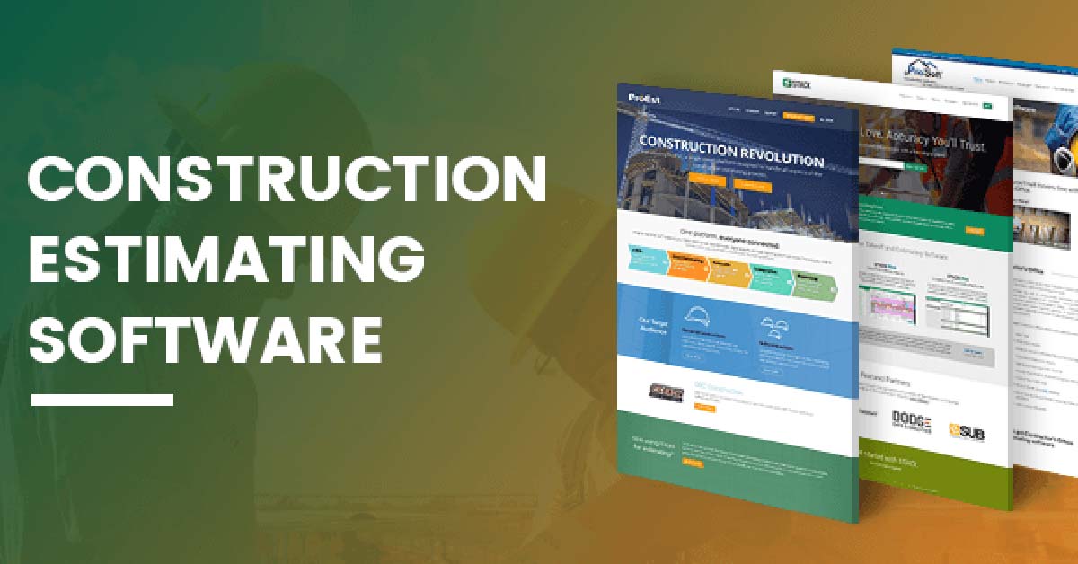 Construction Estimating Software
