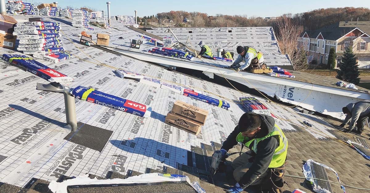 townhouse roof replacement contractors