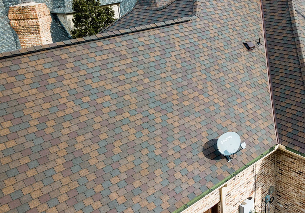 F-Wave Roofing REVIA Designer Slate American Blends Harvest Blend