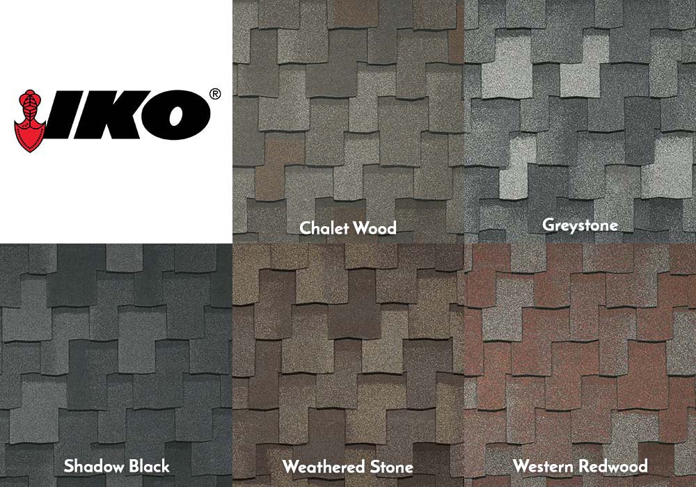 IKO Roofing Swatches
