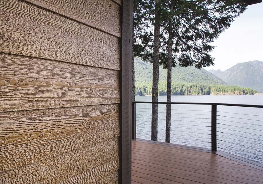 LP Smartside cedar lap siding