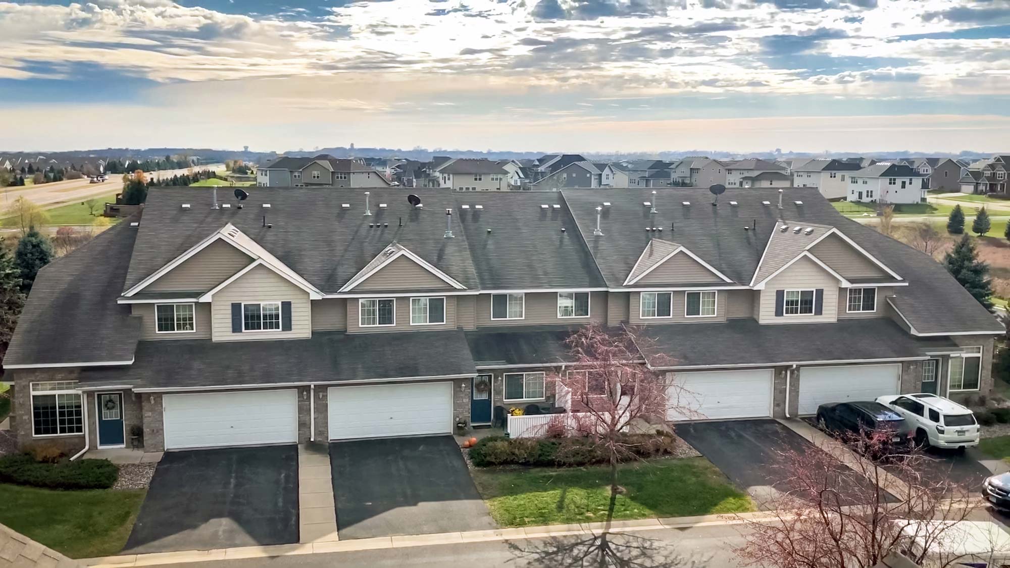 fieldstone roof view