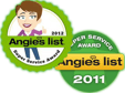 2011-2012 Angies List Award