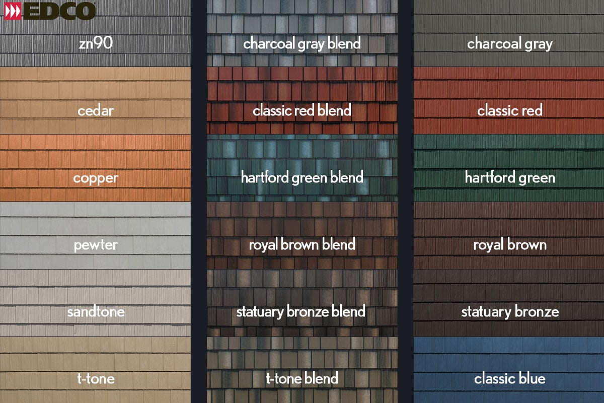 EDCO Arrowline colors