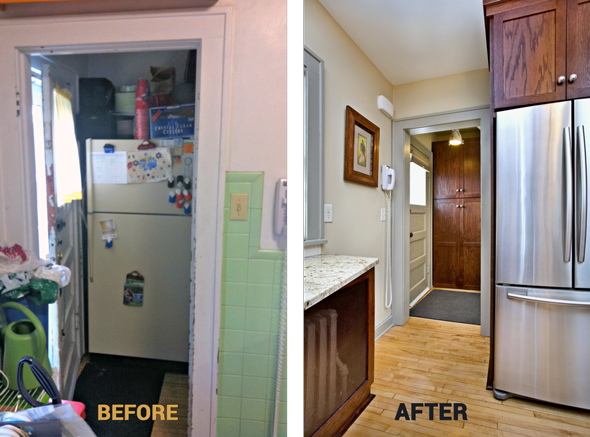 macgroveland kitchen remodel - entryway