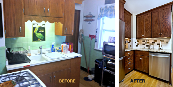 small kitchen makeover