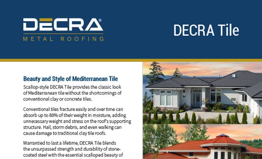DECRA Roofing Tile Brochure