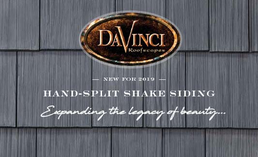 DaVinci Roofing Hand Split Shake Brochure