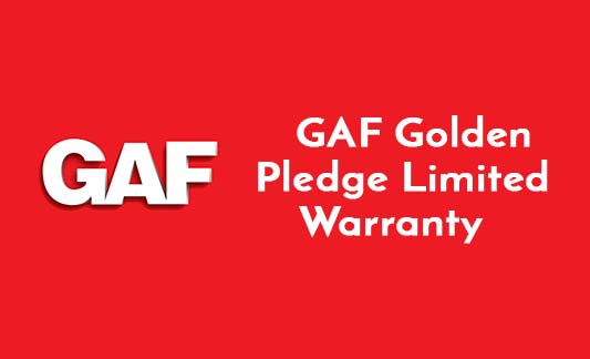 GAF Roofing Golden Pledge Limited Warranty Brochure