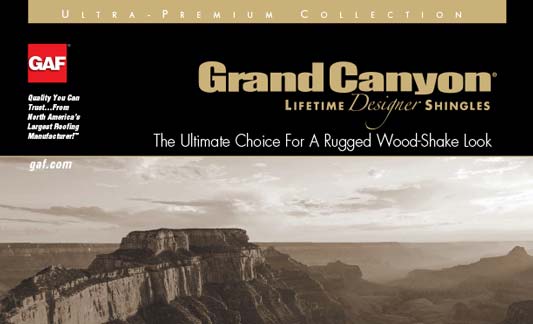 GAF Roofing Grand Canyon Brochure