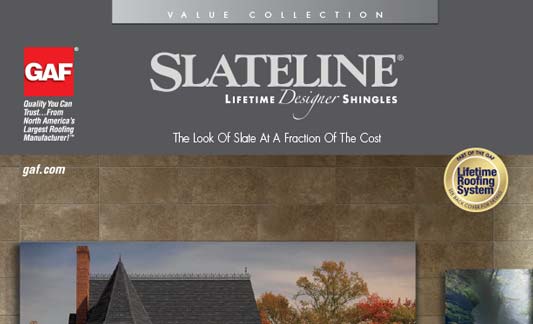 GAF Roofing Slateline Brochure