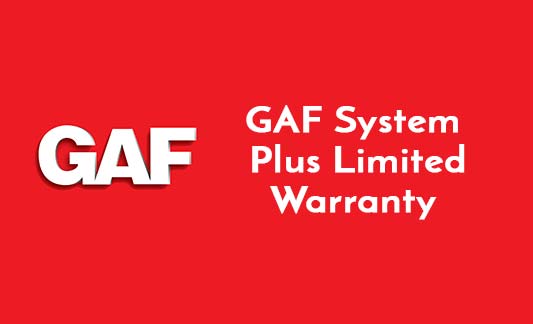 GAF Roofing System Plus Limited Warranty Brochure