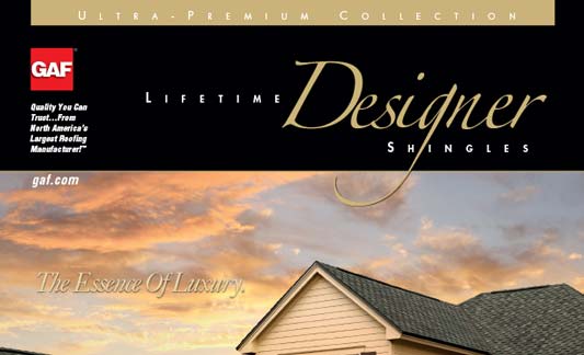 GAF Roofing Ultra Premium Designer Shingle Brochure