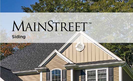 CertainTeed Siding MainStreet Brochure