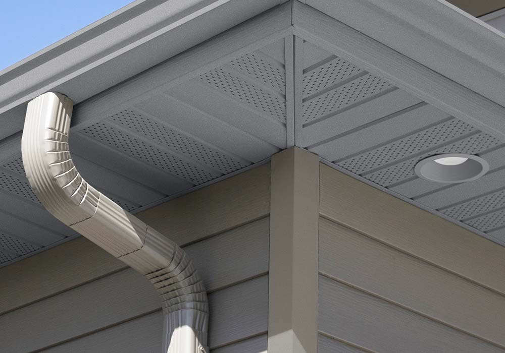 EDCO Soffit Fascia and Trim Charcoal Gray