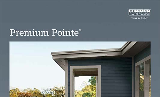 Exterior Portfolio by Royal Vinyl Siding Premium Pointe Product Brochure Thumb