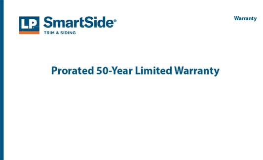 LP Siding Limited Warranty Brochure