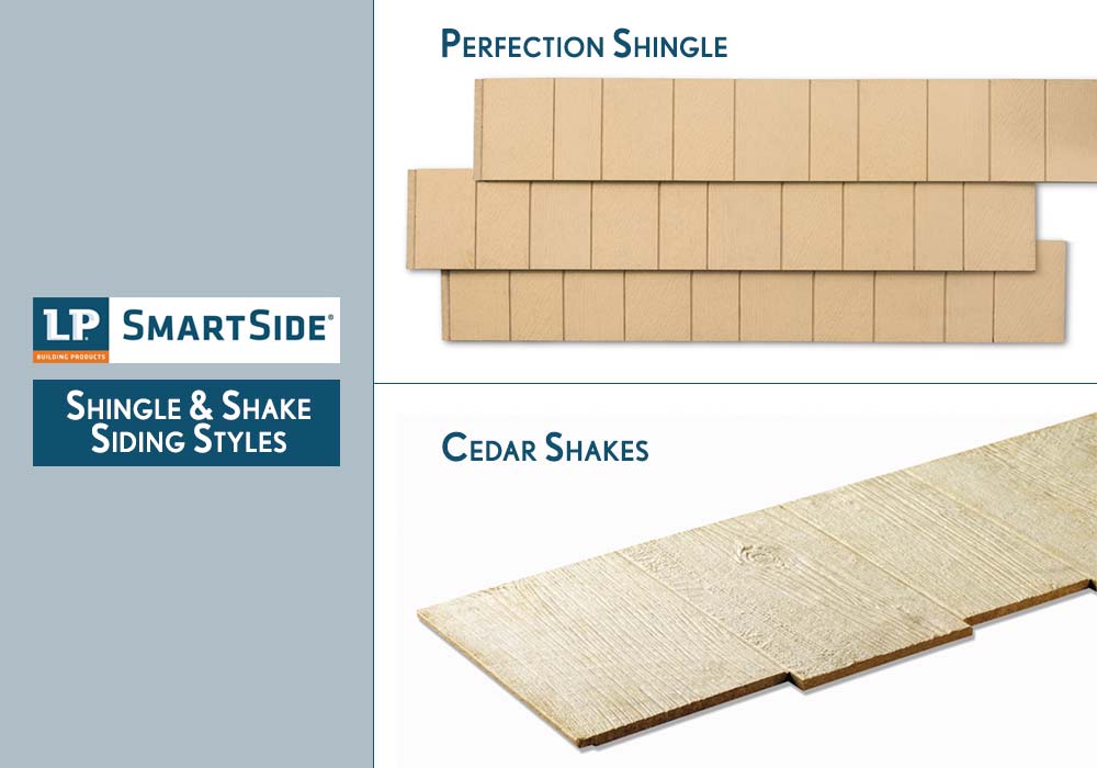 LP Smartside Shingles and Shakes Siding Products Styles