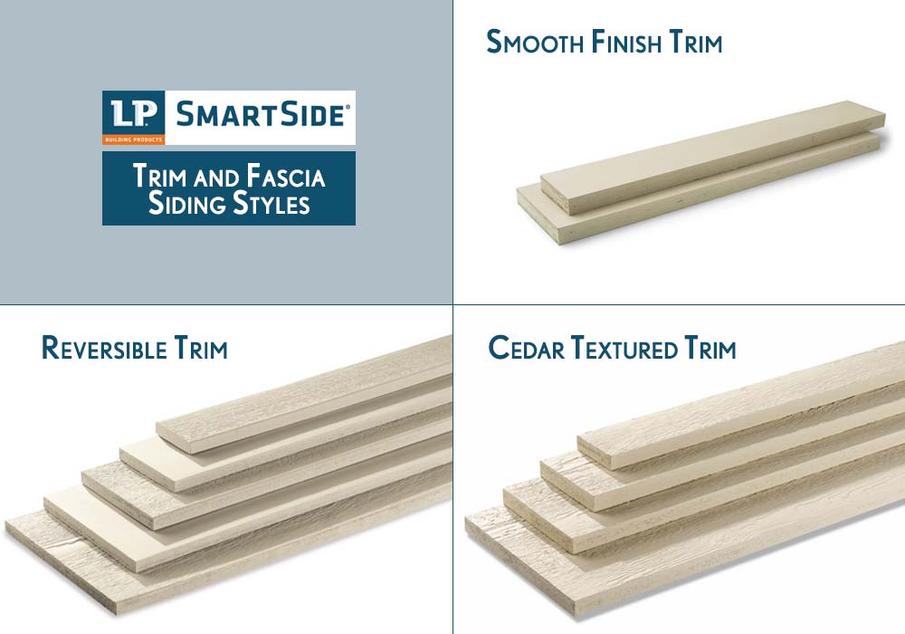 LP Smartside Trim and Fascia Siding Products Styles