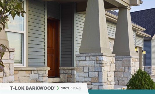 Mastic Siding T Lok Barkwood Brochure