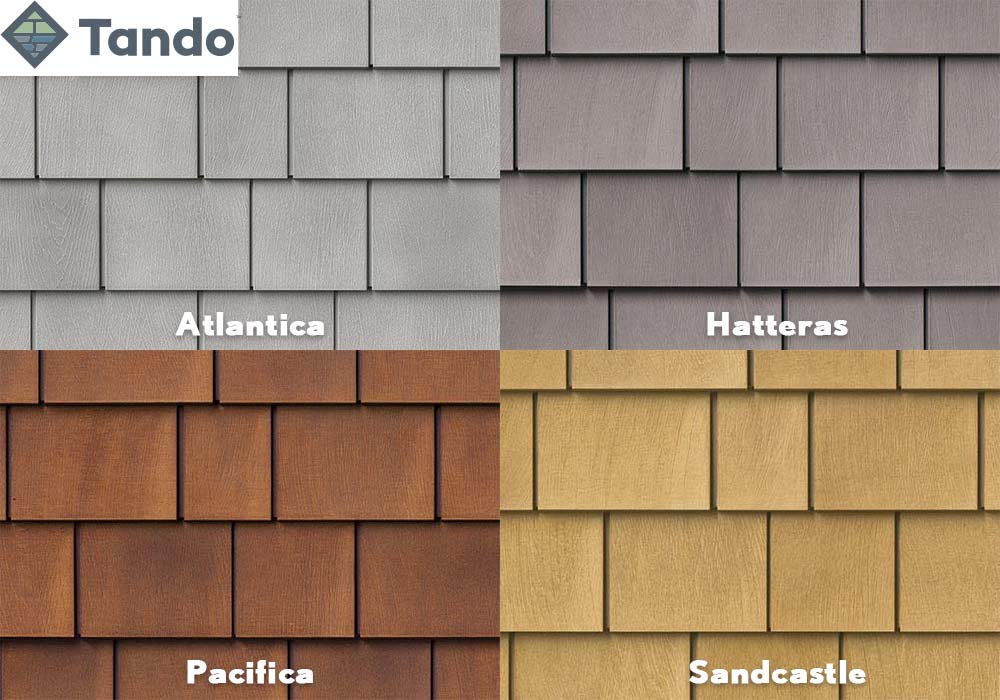 Tando Siding Beach House Shake Color