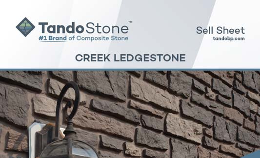 Tando Siding Creek Ledgestone Brochure