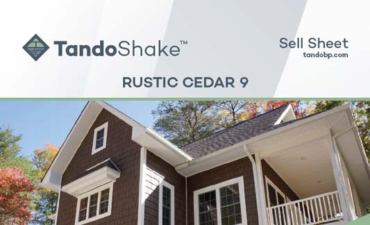 Tando Siding Rustic Cedar 9 Brochure