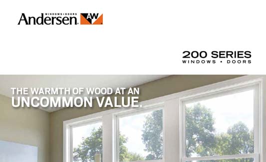 Andersen Windows 200 Series Brochure