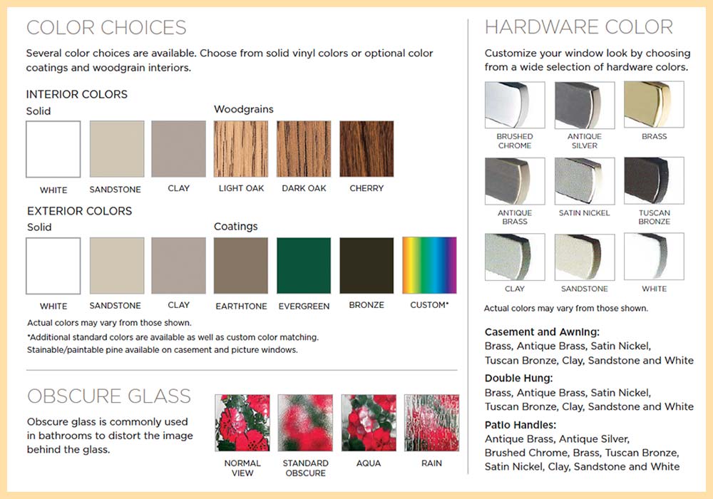 Lindsay Windows Healthy Series Colors