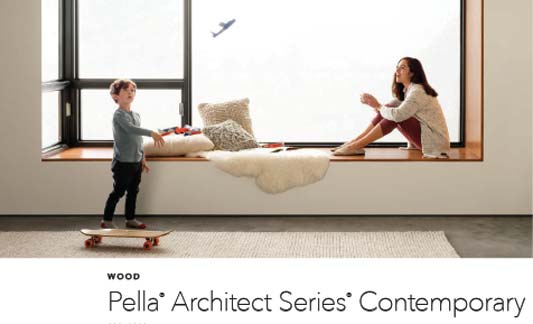 Pella Windows Contemporary Wood Brochure