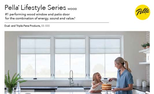 Pella Windows Lifestyle Series Brochure