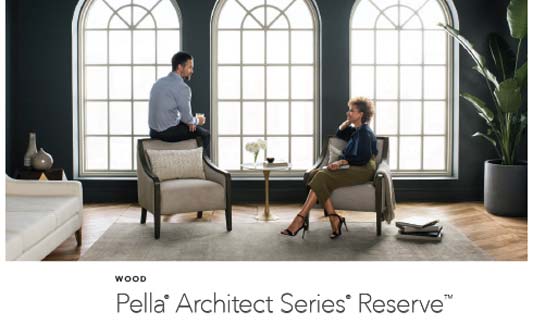 Pella Windows Reserve Wood Brochure