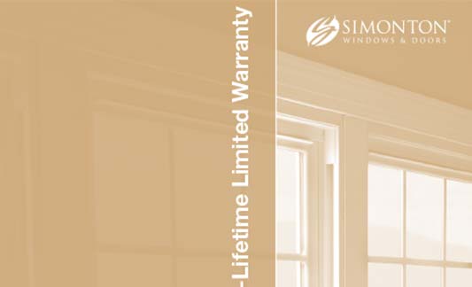 Simonton Windows Asure Limited Warranty Brochure