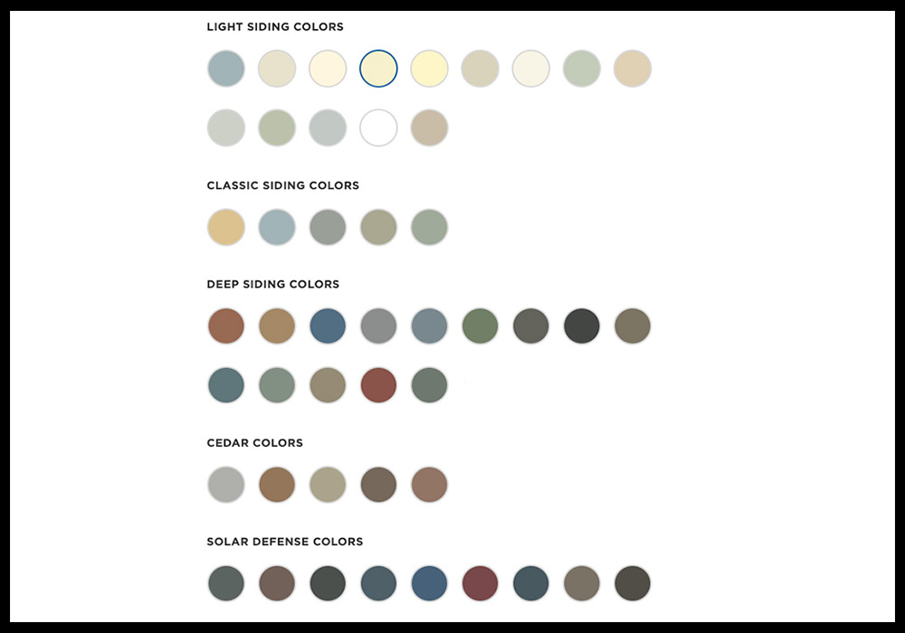 Mastic Vinyl Siding Cedar Discovery Color Options