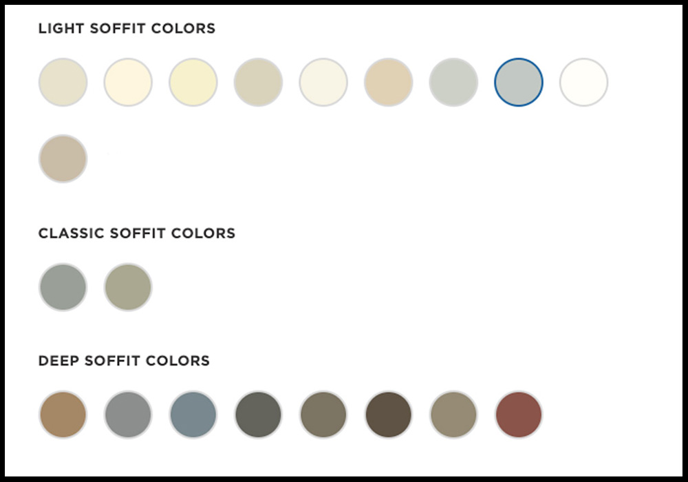 Mastic Vinyl Ventura Soffit Color Options Mastic Vinyl Ventura Soffit Color Options